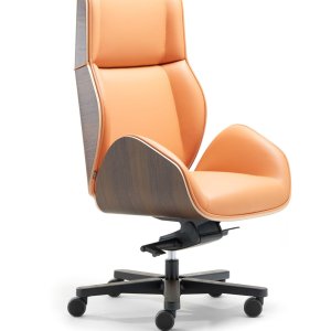 Sculpted backrest of the Suoni seat