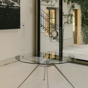 Double beam Cosmos conference table spanning an executive floor