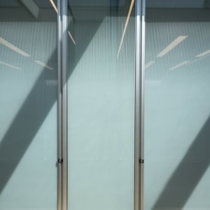 Double glazed W80 conference room front