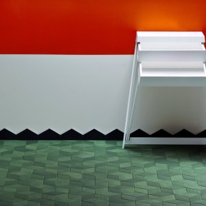 Sample fan of the eight Tex colors from Cream to Black