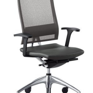 Twin castors of the Sedus Open Up chair on a hard floor