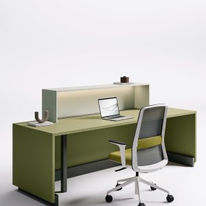 Corner module of the Z1 reception counter by Quadrifoglio