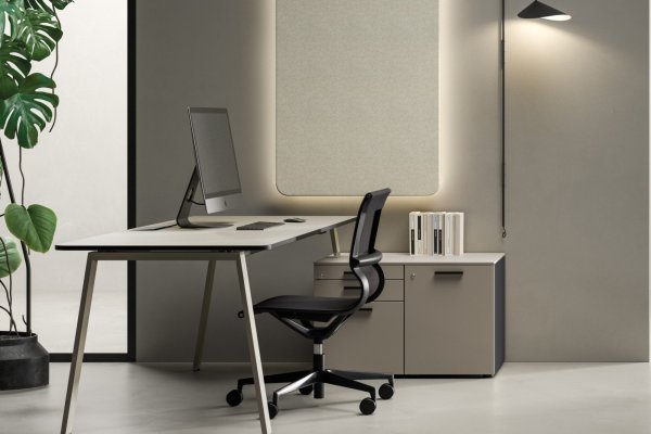 Office desk height: 29 inches, and the people it doesn't fit