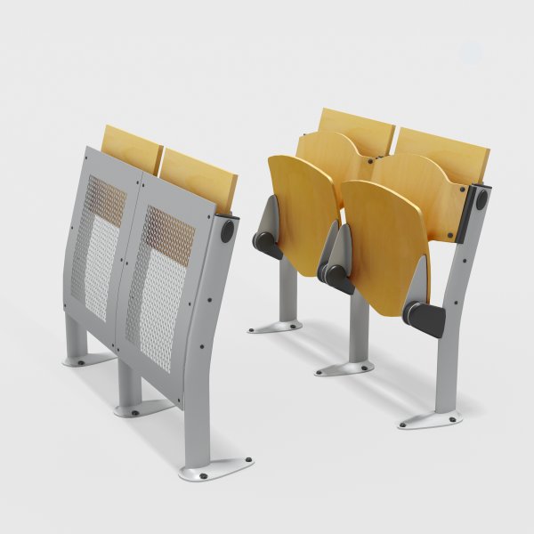 Lecture hall fitted with Ares Line seating in a US campus