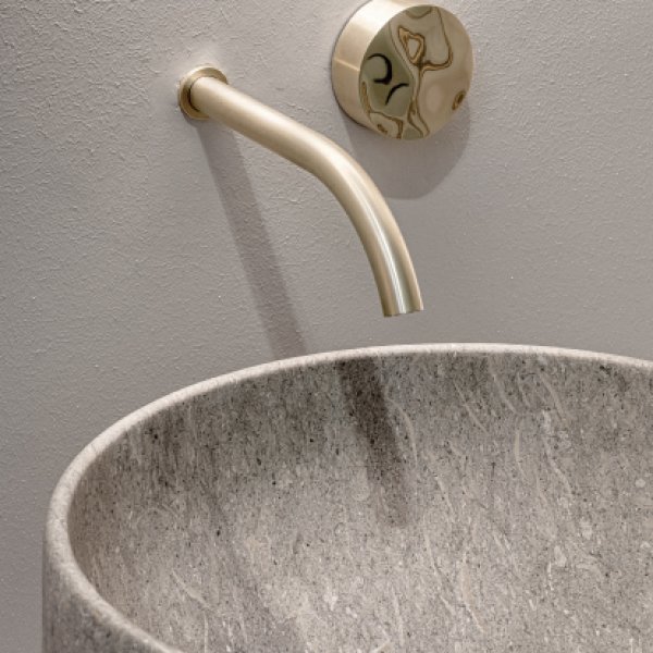 CEA stainless steel faucet in a US executive washroom