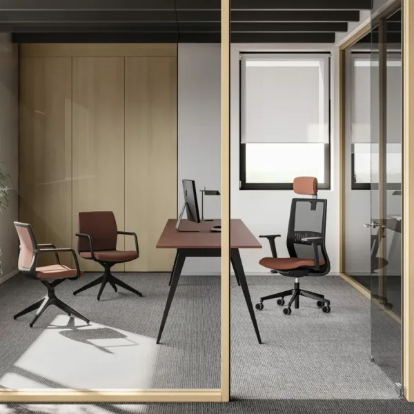 Kastel Italian seating collection for offices and lobbies