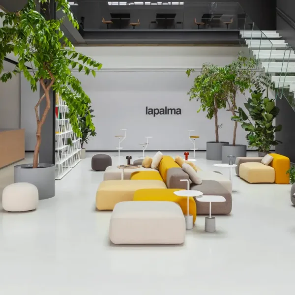 Lapalma Italian-design lounge seating in a U.S. office