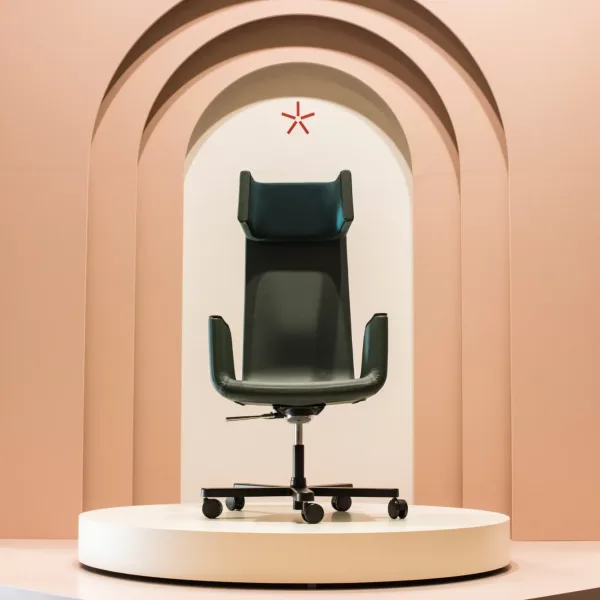 Luxy Italian craftsmanship design chair in a US interior