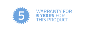 usa warranty 5 years